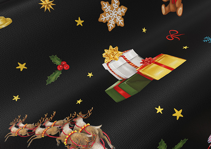 Santas Workshop - Roller Blind - Image 4